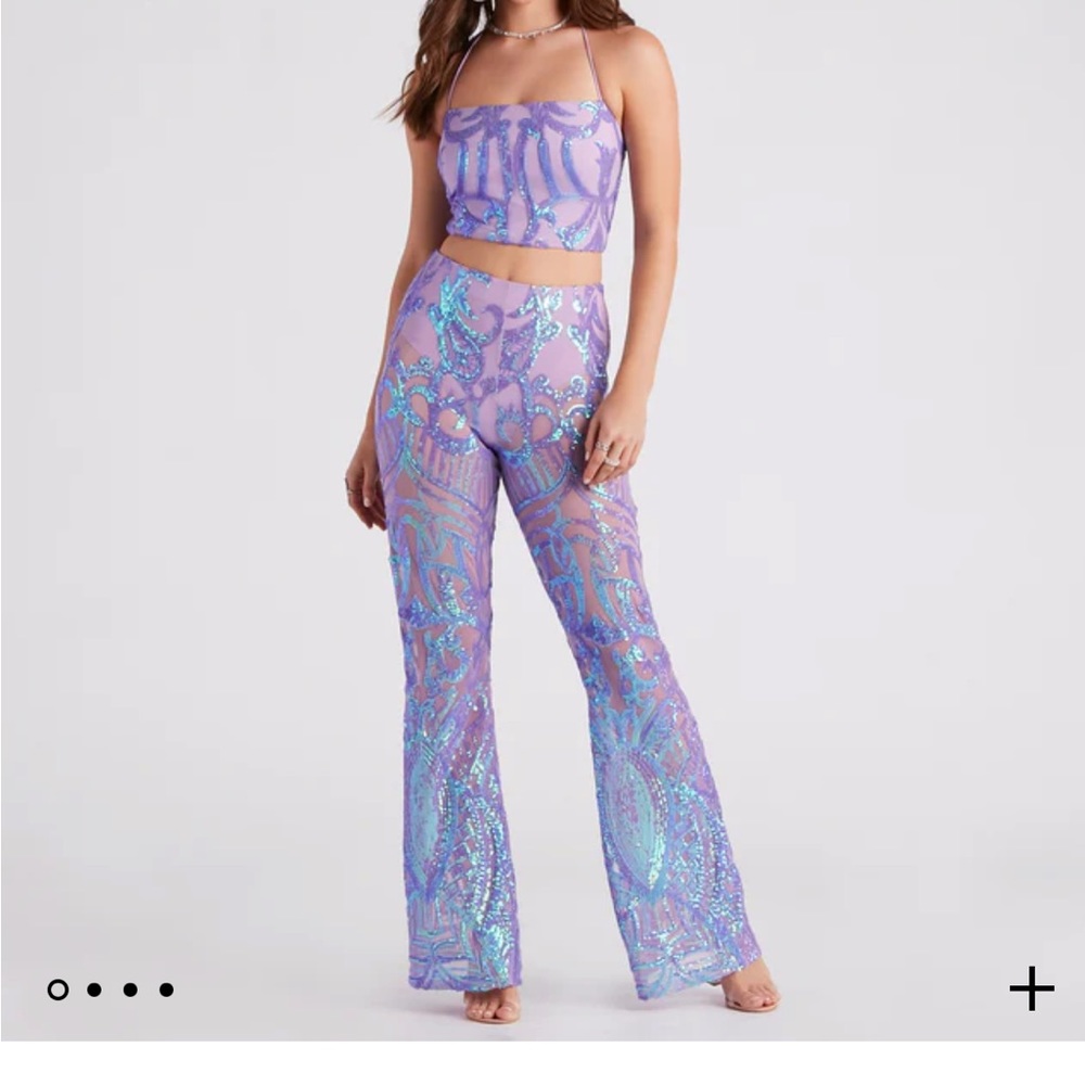 Windsor Purple Two-Piece Set